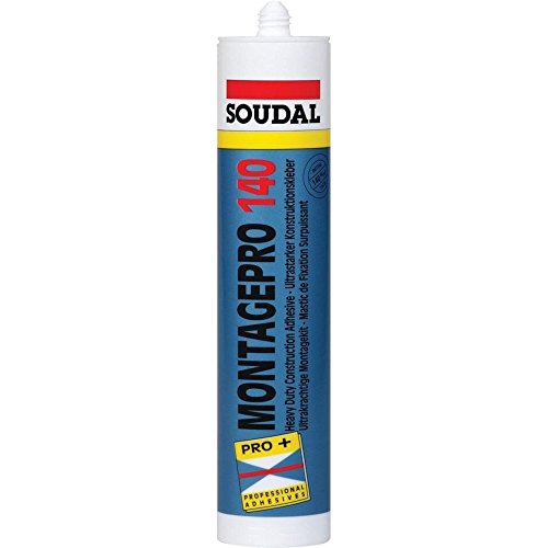 Soudal MontagePro 140, Montagekleber, 310ml, weiß von Soudal