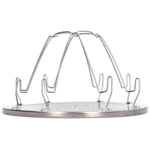 Camping Toaster für Gasherd Klappkolben Herd Toaster Tragbarer Edelstahl 4 Schicht Propan Brot Toast Rackhalter für Camping -Fischerei Wandern, Camping Toaster von SouiWuzi