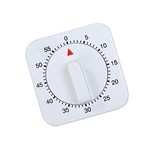 Küchentimer 60 -minütiges Timing mit 80 dB Alarm Sound Magnetisch Countdown Timer Home Baking Cooking Dampfhandbuch 1 Stück, magnetischer Countdown von SouiWuzi