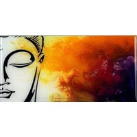Buddha in Meditation Einzigartige Wandkunst Handgemaltes Gemälde Auf Leinwand Ohne Rahmen von SoulSpaze