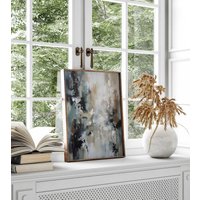 Abstrakte Kunst Mit Acryl - Leichte Töne Abstract Art Poster Premium Ap3068 Wandbild Wandbilder von SoulWallDE