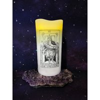 Led The Emperor - Widder Tarot Stumpenkerze von SoulWaxCo