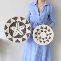 Wandteller Ethno Wanddeko Im Boho Look Wandteller Ethno Wanddeko Im Boho Look von Soulbirdee