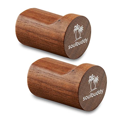 Soulbuddy Cap Haken 2er-Set - Kleiderhaken - Kappenhalter - Walnuss Soulbuddy Cap Haken 2er-Set - Kleiderhaken - Kappenhalter - Walnuss von Soulbuddy