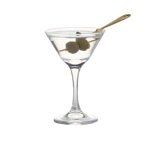 soulnioi Martini-Cocktailgläser, 120 ml, kleine Martini-Gläser zum Servieren von Cocktails, Geschenk zum Valentinstag, Hochzeitstag von soulnioi