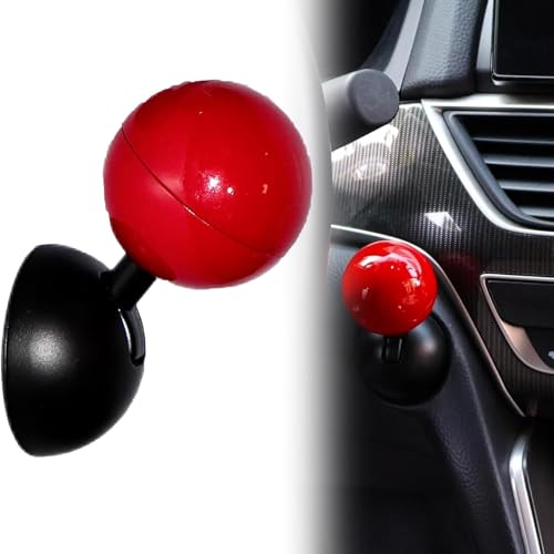 Car Push to Start Button Rocker,Car One Button Start Lever,Car Engine Start Stop Button Joystick,Full Metal Ball-bar Automotive One-Touch Start Button Starter Cover Decorative Accessories (Red*1) von Soumiey