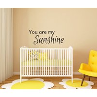 Vinyl-Wand-Kunst-Aufkleber | "Du Bist Mein Sonnenschein" Kinder - Vorschule Kindertagesstätte Kindergarten Klasse Dekor Vinyl-Wand-Kunst-Aufkleber | "Du Bist Mein Sonnenschein" Kinder - Vorschule Kindertagesstätte Kindergarten Klasse Dekor von SoundSayings
