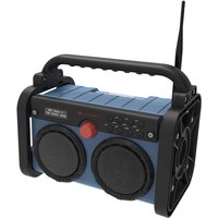 Soundmaster - neuwertig] Dab+/Ukw Akku Radio Empfänger Dab85 Bl Radio Blau/Schwarz B-Ware von Soundmaster
