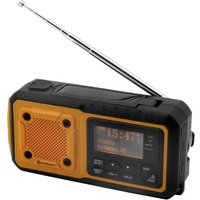 Soundmaster DAB112OR Outdoorradio DAB+, UKW Notfallradio, Bluetooth®, USB Akku-Ladefunktion, Handku von Soundmaster