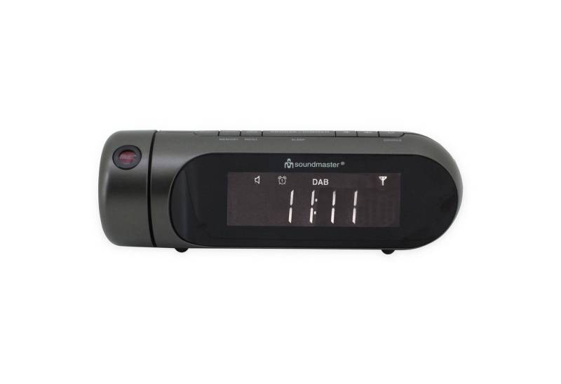 Soundmaster Projektionswecker SOUNDMASTER DAB+/UKW-Uhrenradio UR6700AN, mit Zeitprojektion von Soundmaster