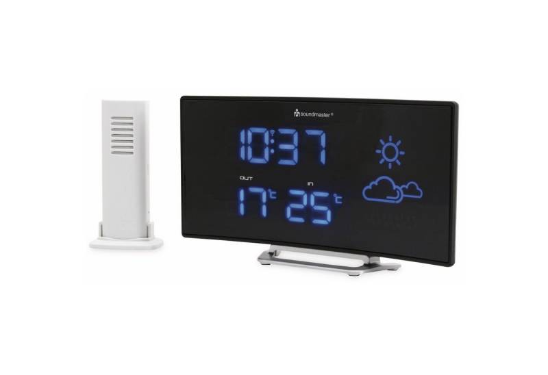 Soundmaster Funk-Radiowecker SOUNDMASTER Uhrenradio FUR100, mit Wetterstation von Soundmaster