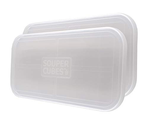 Souper Cubes Deckel Tabletts (2er Pack, nur Deckel) von Souper Cubes