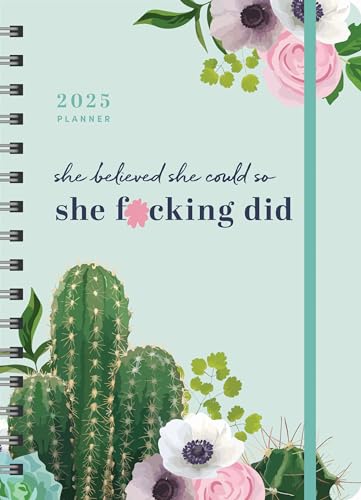 2025 She Believed She Could So She F*cking Did Planner: August 2024-December 2025 von Sourcebooks