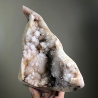 Rosa Amethyst Quarz Kristall | Pink Cluster Großes Pinkes Specimen von SourcefieldShop