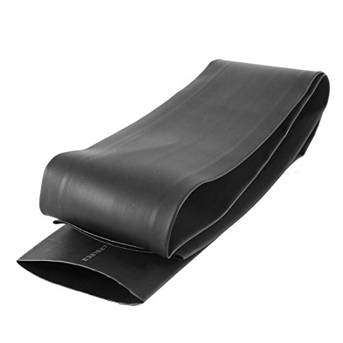 sourcing map 1 Meter 50 mm Durchmesser 82 mm flaches Breitenverhältnis 2:1 Schrumpfschlauch schwarz sourcing map 1 Meter 50 mm Durchmesser 82 mm flaches Breitenverhältnis 2:1 Schrumpfschlauch schwarz von uxcell