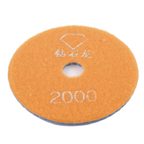 10 cm Durchmesser, Dicke: 5 mm, Körnung 2.000 Diamant Polishing Pad, blau, Orange 10 cm Durchmesser, Dicke: 5 mm, Körnung 2.000 Diamant Polishing Pad, blau, Orange von sourcing map