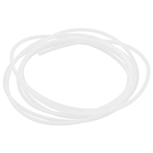 sourcing map 1 M Länge 2 mm Innen Dmr 3 mm Außen Dmr PTFE-Schlauchrohr von uxcell