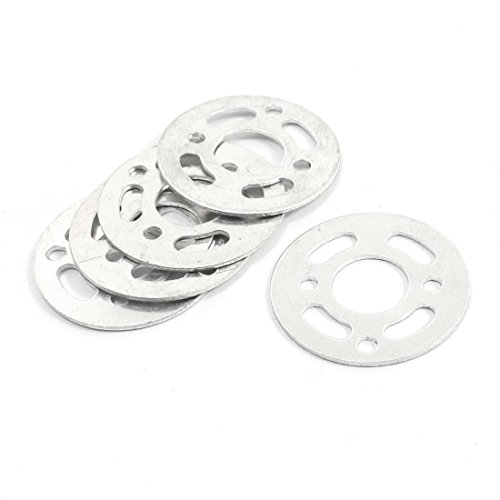 5 x Silber Ton Aluminium Quadcopter Motor Halterung 26 x 10 x 0,8 mm von uxcell