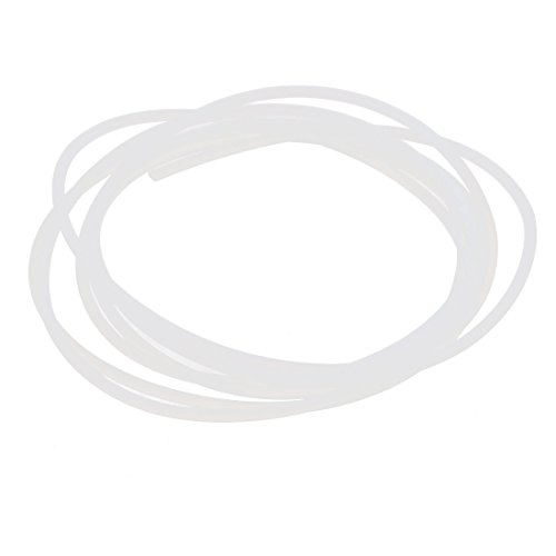 sourcing map 5 Meter 2 mm ID 3 mm OD PTFE Schlauch Rohr Schlauchrohr Wasserschlauch Luftschlauch für 3D Drucker von uxcell