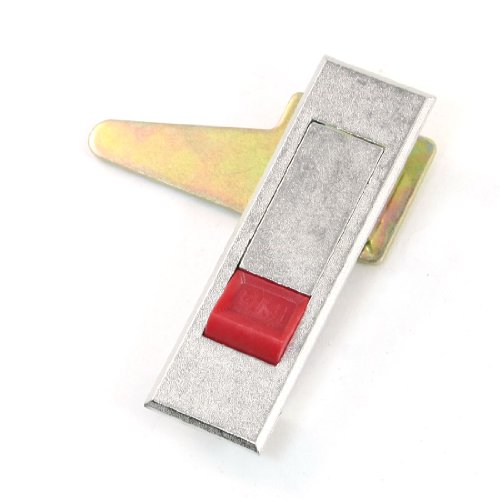 Factory rot quadratisch Push Button Typ Pop-up Power System Flugzeug Schloss Factory rot quadratisch Push Button Typ Pop-up Power System Flugzeug Schloss von sourcing map