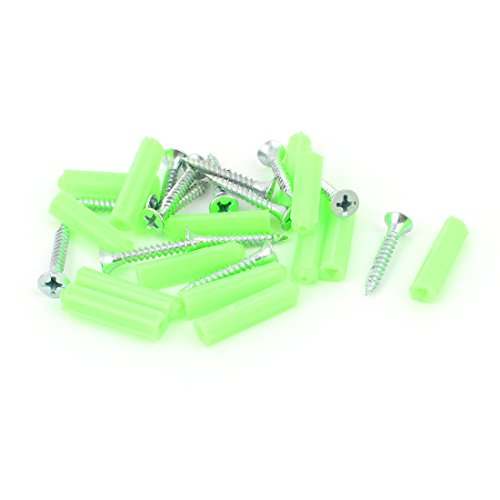 Sourcingmap® M3 x 20 mm Phillips Head selbstschneidenden Schrauben Kunststoff Dübel 14 Set de Sourcingmap® M3 x 20 mm Phillips Head selbstschneidenden Schrauben Kunststoff Dübel 14 Set de von uxcell