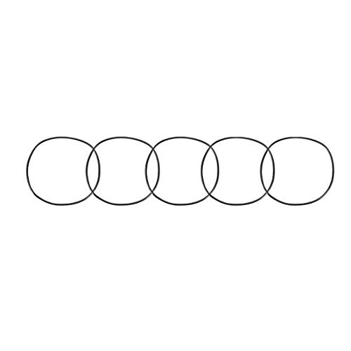 sourcing map 5Stk.Nitrilkautschuk O-Ringe 82mm AD 78mm ID 2mm Breite Metrische Dichtung von uxcell