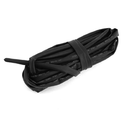 Schwarz 6 mm Dia. Schrumpfschlauch Shrinkable Tube Sleeve Wrap Draht 5 m de Schwarz 6 mm Dia. Schrumpfschlauch Shrinkable Tube Sleeve Wrap Draht 5 m de von uxcell