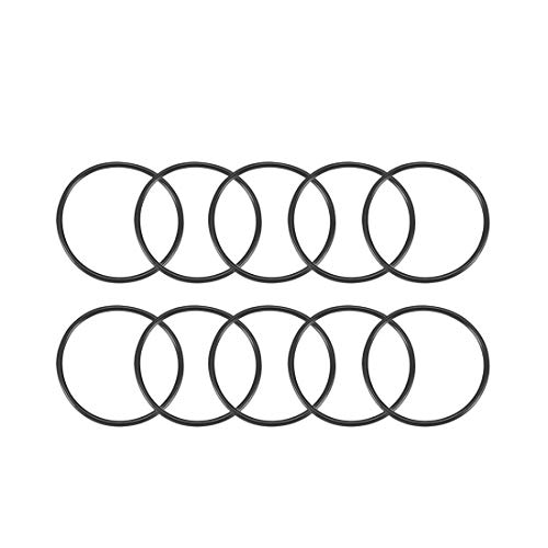 sourcing map 10er Pack Nitrilkautschuk O-Ringe Dichtung 50mm ä.D. 45mm i.D. 2,5mm Breite von uxcell