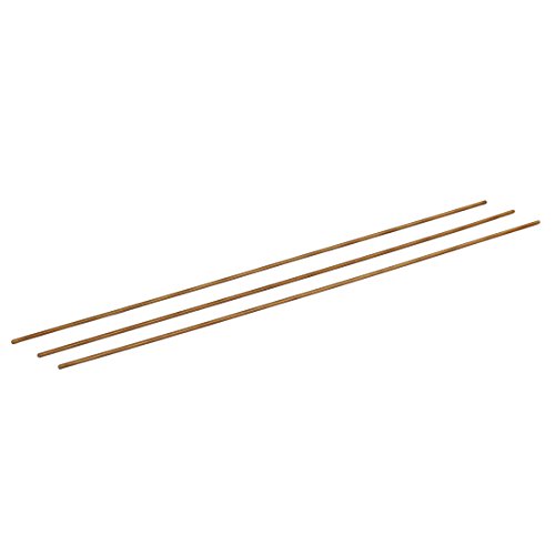 sourcing map 3 Stück Gewindestange M2 x 250 mm Gewindestifte Messing Vollgewindestange für Maschinenbau Möbelmontage 0.4 mm Abstand, Gold sourcing map 3 Stück Gewindestange M2 x 250 mm Gewindestifte Messing Vollgewindestange für Maschinenbau Möbelmontage 0.4 mm Abstand, Gold von uxcell