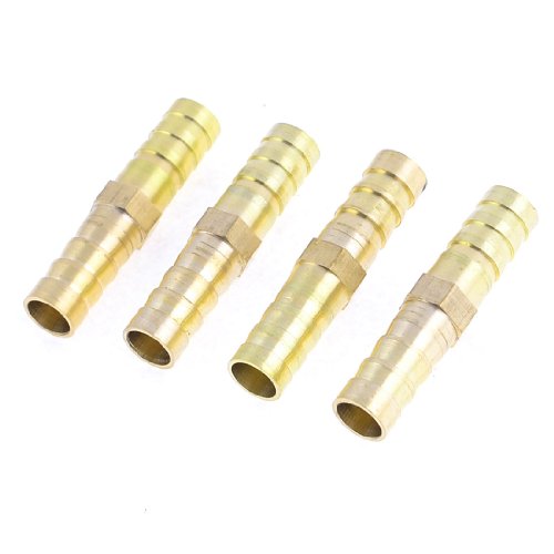 sourcing map 4 Stück Luft Gas 8mm Durchmesser Messing gerader Schlauchverbinder Joiner sourcing map 4 Stück Luft Gas 8mm Durchmesser Messing gerader Schlauchverbinder Joiner von uxcell