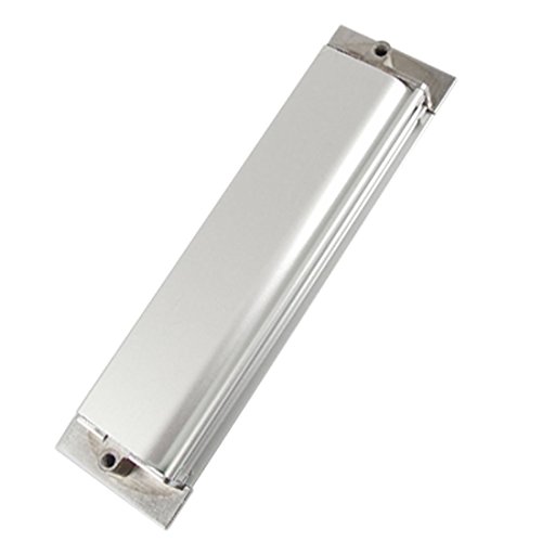 Sourcingmap a11061600ux0116 13,97 cm lang Flush rechteckig Möbelgriff Schiebetor - silberfarben von sourcing map