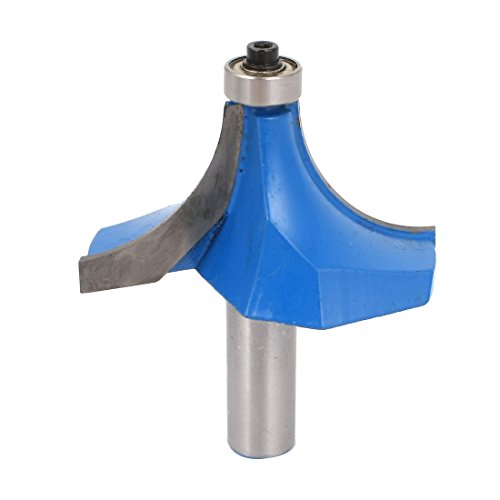 sourcing map 77 mm lang endpunktlager Ecke Router Bit Werkzeug 1/Abrundfräser 5,1 x 5,1 cm de von uxcell