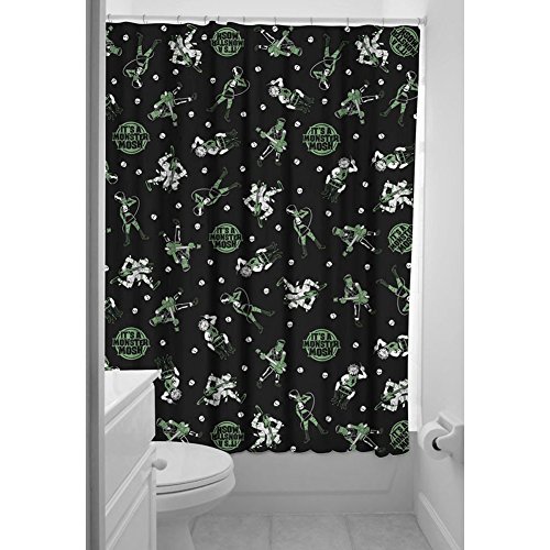 Sourpuss Monster Mosh Duschvorhang, Schwarz Sourpuss Monster Mosh Duschvorhang, Schwarz von Sourpuss