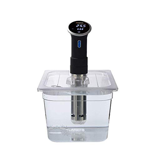 SousVideTools Container aus Polycarbonat, 11,6 l, mit Deckel passend für den Anova 2.0 Sous-Vide-Stick, durchsichtig, zum Garen, frei von BPA, nicht-haftend und spülmaschinengeeignet, von Sous Vide Tools