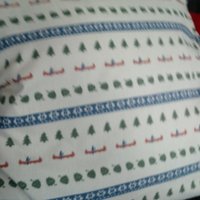 Pine Trees Canoe Kiefernzapfen Tannen Kissenbezug von SouthendDesign