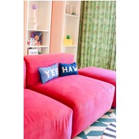 Yee Haw Nadelspitze Kissen - Blau Yee Haw Nadelspitze Kissen - Blau von SouthernDecorative