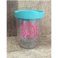 Monogrammierter Acryl 10 Unzen Becher - Brautjungfer Geschenk Junggesellinnenabschied Monogrammed Tasse Monogrammierte Geschenke Personalisierter Monogrammierter Acryl 10 Unzen Becher - Brautjungfer Geschenk Junggesellinnenabschied Monogrammed Tasse Monogrammierte Geschenke Personalisierter von SouthernTouchMono