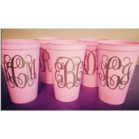 stadion-Tasse Mit Monogramm Personalisierte Geschenke Für Den Junggesellinnenabschied von SouthernTouchMono