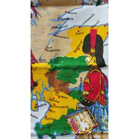 Jahrgang Teatowel Schottland Kultur Und Bilder Terrior Retro Souvenir-Küchenwäsche von Southernhouse