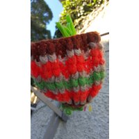 Tee Kuschelig Süße Vintage Schokolade Grün Und Rot Gestrickt Tee Kuschelig Süße Vintage Schokolade Grün Und Rot Gestrickt von Southernhouse