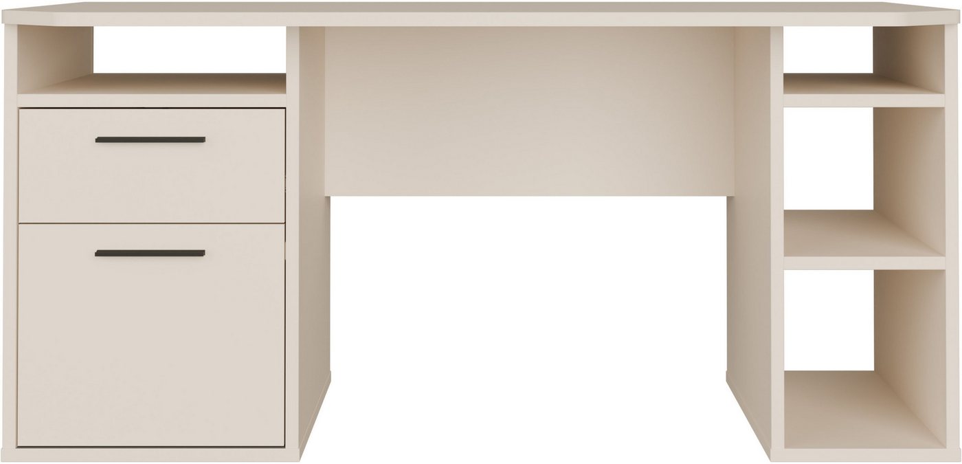 Southpole Schreibtisch, Sandfarbton, Schubkasten und Tür B/H/T 160/75,7/72 cm Southpole Schreibtisch, Sandfarbton, Schubkasten und Tür B/H/T 160/75,7/72 cm von Southpole