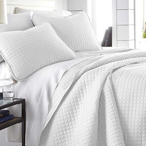 Southshore Fine Linens Vilano Springs Bettwäsche-Set Twin/Twin XL Bright White von Southshore Fine Living, Inc.
