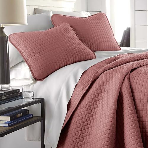 Southshore Fine Linens Bettwäsche-Set, Übergröße, 3-teilig, Kingsize, Marsala (Terrakotta) von Southshore Fine Living, Inc.