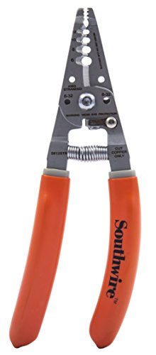 Southwire Tools & Equipment S612STR 4-10 AWG SOL & 6-12 AWG STR Ergonomic Handles Wire Stripper/Cutter von Southwire