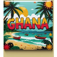 Ghana Magnet | 5 Designs Zur Auswahl Handgemachtes Souvenir Flagge, Kultur, Muster & Küste Geschenk Für Afrika-Fans Und Reisende Ghana Magnet | 5 Designs Zur Auswahl Handgemachtes Souvenir Flagge, Kultur, Muster & Küste Geschenk Für Afrika-Fans Und Reisende von SouvenirMemories