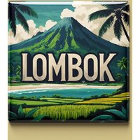 Lombok Magnet | 6 Designs Zur Auswahl Handgemachtes Souvenir Indonesien, Strand, Vulkan, Natur, Geschenk Für Insel-Fans Lombok Magnet | 6 Designs Zur Auswahl Handgemachtes Souvenir Indonesien, Strand, Vulkan, Natur, Geschenk Für Insel-Fans von SouvenirMemories