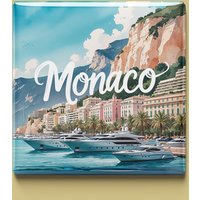Monaco Magnet | 6 Designs Zur Auswahl Handgemachtes Souvenir Monte Carlo, Formel 1, Hafen & Palast Geschenk Für Riviera-Reisende von SouvenirMemories