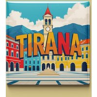 Tirana Magnet | 7 Designs Zur Auswahl Handgemachtes Souvenir Skanderbeg-Platz, Bunker, Albanien Geschenk Für Reisefans Tirana Magnet | 7 Designs Zur Auswahl Handgemachtes Souvenir Skanderbeg-Platz, Bunker, Albanien Geschenk Für Reisefans von SouvenirMemories