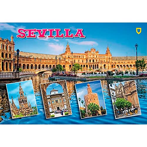 Magnet Sevilla Denkmäler von Souvenirs