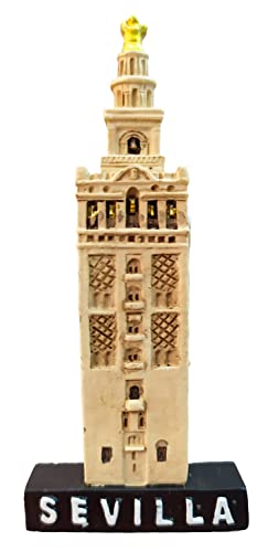 Sevilla Giralda Harzmagnet von Souvenirs